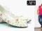 HY1235 BUTY BALERINKI KWIECISTE WIOSNA ATMOSPH 37