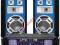 ZESTAW DJ 2X350W BASIC BLUE! KOLUMNY + WZMACNIACZ