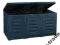 22V SKRZYNIA OGRODOWA KUFER NA ROLKACH 380L BLUE
