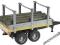BRUDER 02213 PRZYCZEPA DO TRANSPORTU DREWNA