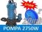 POMPA DO WODY BRUDNEJ SZAMBA 2750W + WĄŻ 20M