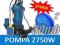 POMPA DO WODY BRUDNEJ SZAMBA PŁYWAK 2750W  WAŻ 30M
