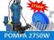 POMPA DO WODY BRUDNEJ SZAMBA PŁYWAK 2750W  WAŻ 20M