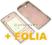 POKROWIEC ELASTYCZNY BackCase + FOLIA NOKIA X3