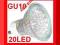 Żarówka 20 LED DIODA GU10 1,7W KANLUX FV!!JAKOŚĆ!!