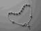 Srebro srebrny rożaniec -bransoletka   m -6c