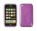 Etui Gumowane Back Case iPhone 3G fioletowy