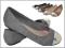 -50% BALERINY SREBRNE NOSKI fz-200 szare 37 -50% BALERINY SREBRNE NOSKI fz-200 szare 37