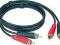 Klotz 2 X  RCA CINCH  2m  AT-CC0200 OMEGA MUSIC