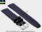 pasek do zegarka 20 mm DILOY 366.20.5 GRANATOWY
