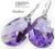 PROMOCJA SWAROVSKI kolczyki wisiorek SREBRO 22mm