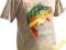 T-Shirt OKOŃ Dragon Let's Go Fishing L Sand