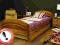 Łóżko Edek 90x200 drewniane dąb sosnowe