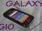 NIEZNISZCZALNY GEL CASE CZARNY GALAXY GIO + FOLIA