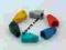 Osłonka wtyk RJ45 8p mix kolorów 100 szt Ontech_pl