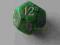 K 12 @ LIFE COUNTER CHESSEX GREEN w/silv. LUSTROUS