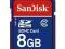 SANDISK SECURE DIGITAL SDHC 8GB