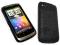 Black Mesh Rubber case HTC Desire S +2x folia