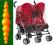 Folia przeciwdeszczowa na bliźniaczy Twin Stroller