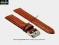 pasek do zegarka 20 mm DILOY SL6.20.3 BRĄZOWY