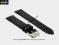 PASEK DO ZEGARKA 20 mm DILOY SL6F.20.1  CZARNY