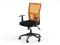 Obrotowy fotel biurowy TAYLOR pomarańcz membraTILT