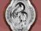 Obrazek Srebrny, M.B z Dzieciątkem, GRAWER (h10,5)