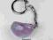 Brelok Ametyst bębnówka          2312b