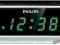 Elegancki radiobudzik Philips- FM/AM, drzemka