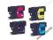 Tusz Brother LC980 LC1100 DCP-145C DCP165C Komplet
