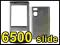 Obudowa FULL KORPUS Nokia 6500 slide srebrna metal