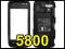 Obudowa FULL z KORPUSEM - Nokia 5800 czarna