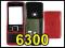 Obudowa FULL z KORPUSEM Nokia 6300 czerwona metal