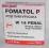 FOMATOL P ( W 14 FENAL) na 2,5 L