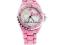 Hello Kitty zegarek z Branzoletką Różowy