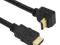 Kabel HDMI GOLD 1,5m TITANUM TB103 1.3c KĄTOWY 90'