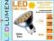 GU10 24 LED IP44 230V 5050 SMD 380lm Ciepła GW 24m