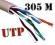 VK661 KABEL SIECIOWY SKRĘTKA UTP 305M KATEGORIA 5E