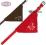 trixie OBROŻA CZERWONA Z BANDANĄ  S-M  30 - 38cm