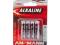 Bateria alkali RED 4xAAA