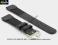 pasek do zegarka 16 mm DILOY LK109.16.1.1 CZARNY