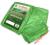 Plandeka zielona - gruba  5x8m 90 gr