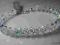 Swarovski bransoletka ślubna wieczorowa Crystal AB