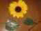 Słonecznik 20cm Piękny, Ozdoba na stół, HURT