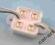 MODUŁ WODOODPORNY 4 LED flux 12v listwa tasma