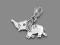 Charms charm zawieszka bransoletki slon sloniem 01