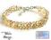 Bransoletka Swarovski Swarowski GOLDEN SHADOW