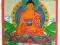 Thangka płótno Budda SIAKJAMUNI buddyzm Tybet