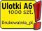 ULOTKI A6 1000 szt - Dwustronne - ULOTKA A6