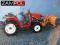 traktorek Yanmar F6 + pług do śniegu odśnieżanie